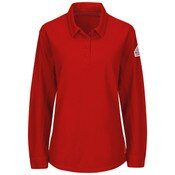 iQ Comfort Knit Women's FR Polo in Red